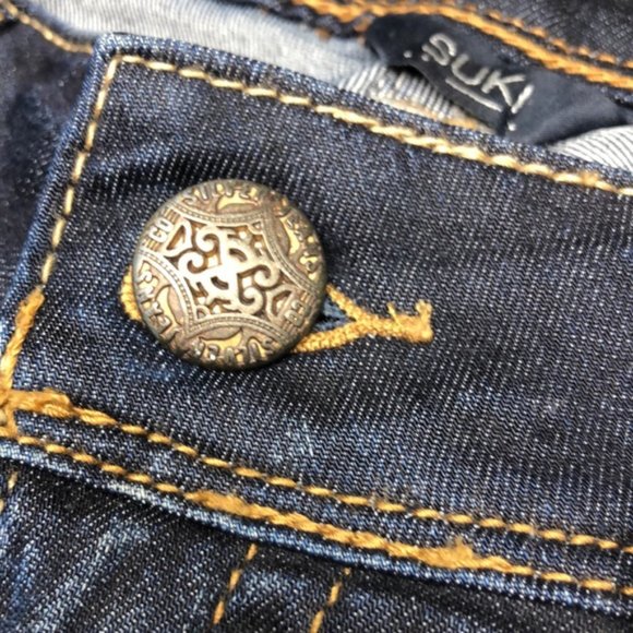 LIKE NEW VINTAGE SILVER SUKI FLARE BOOT JEANS 30x32 ⭐️ - Picture 16 of 16